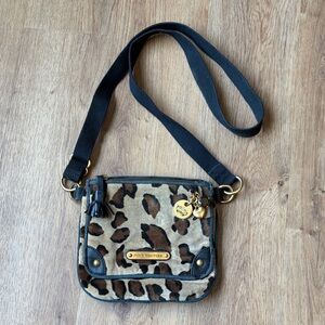 Rare Y2K Juicy Couture Cheetah Crossbody purse